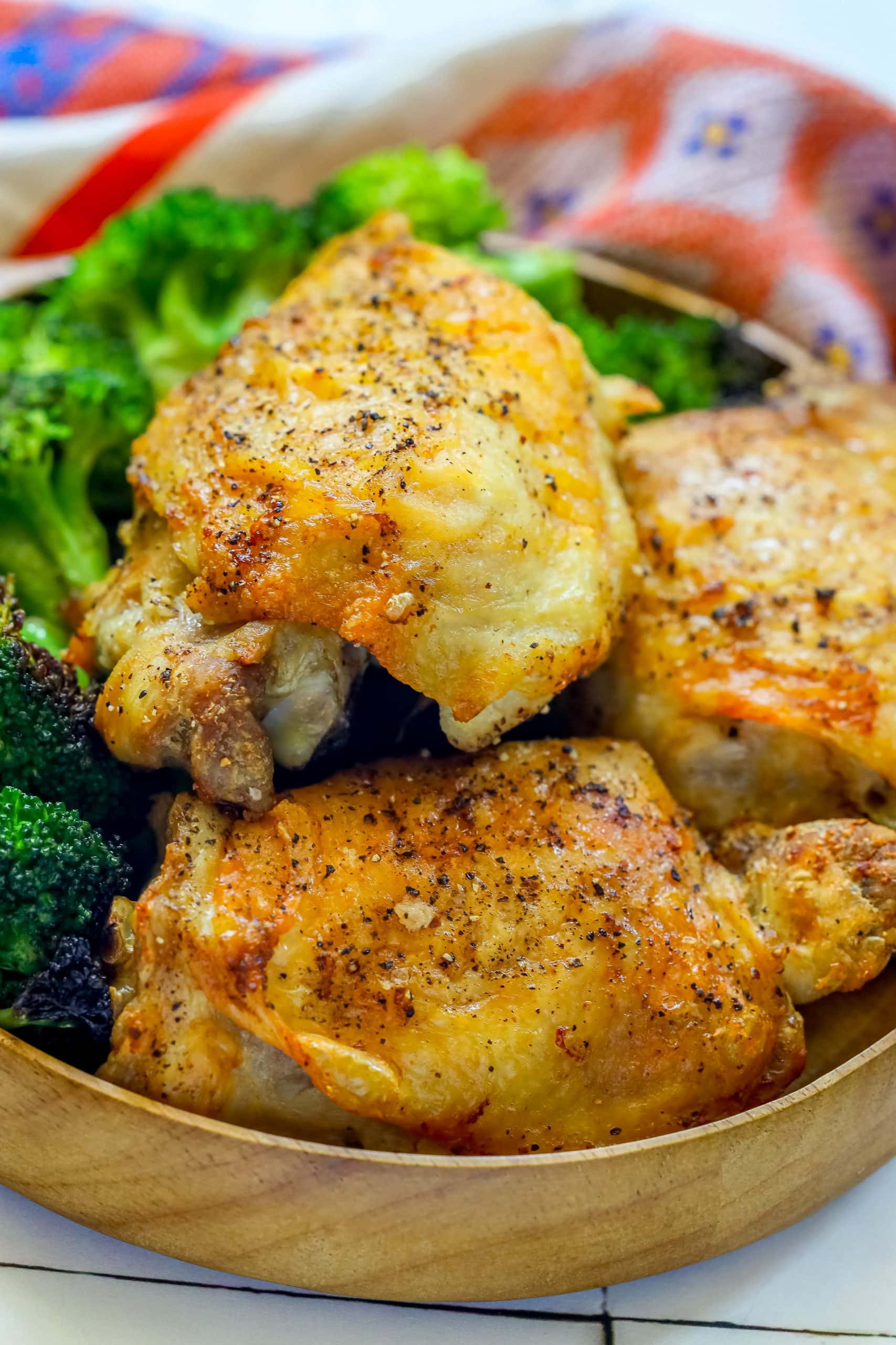 Air Fryer Chicken Thighs Recipe Sweet Cs Designs