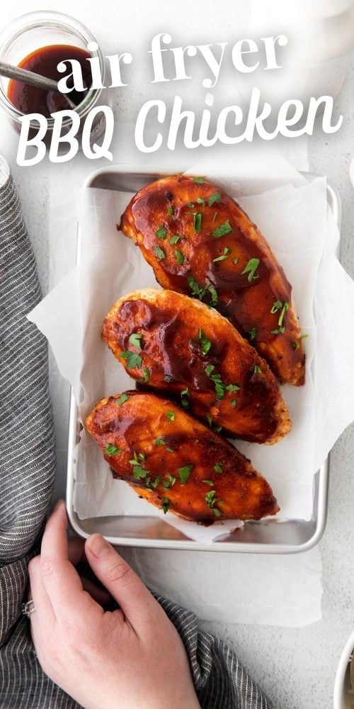 20 Minute Simple Air Fryer BBQ Chicken Breast