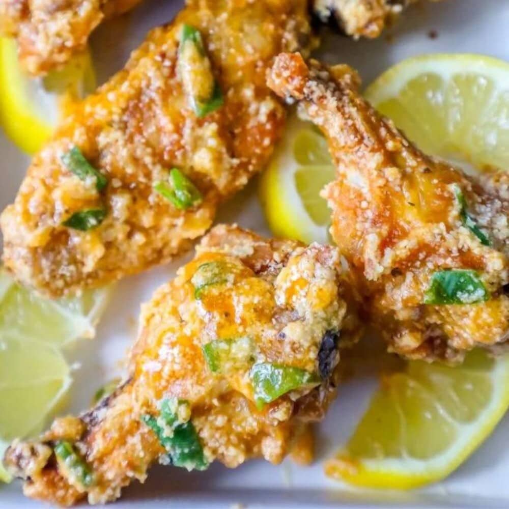 Dutch Oven Lemon Garlic Chicken