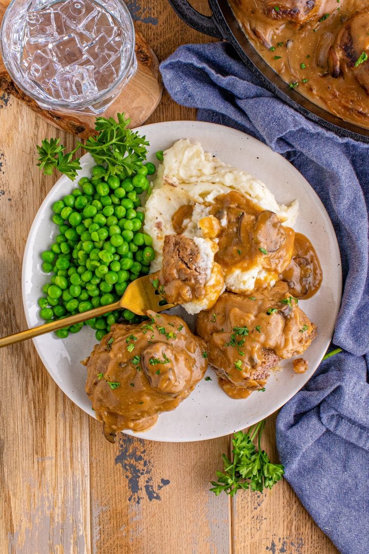 Salisbury Steaks with Mushroom Gravy Sweet Cs Designs