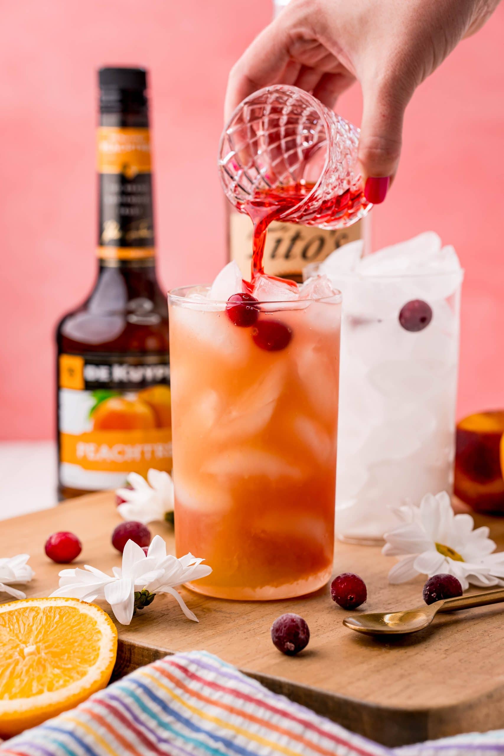 picture of sex on the beach drink in a glass