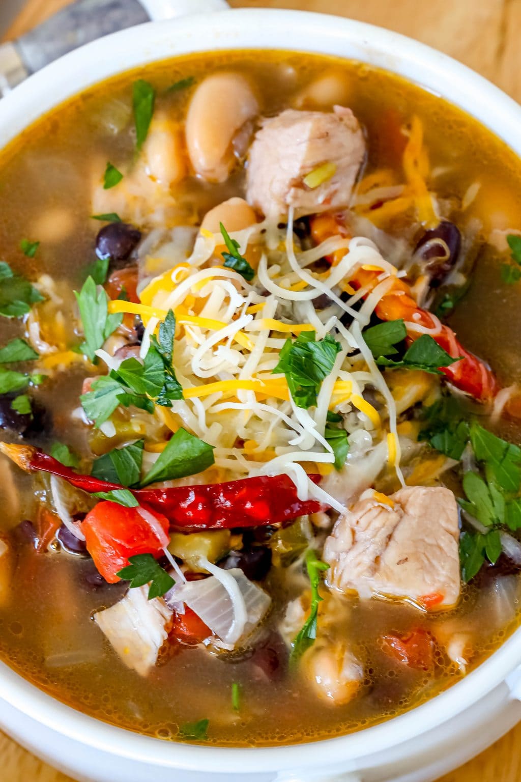 Green Chile Chicken Soup Recipe Sweet Cs Designs