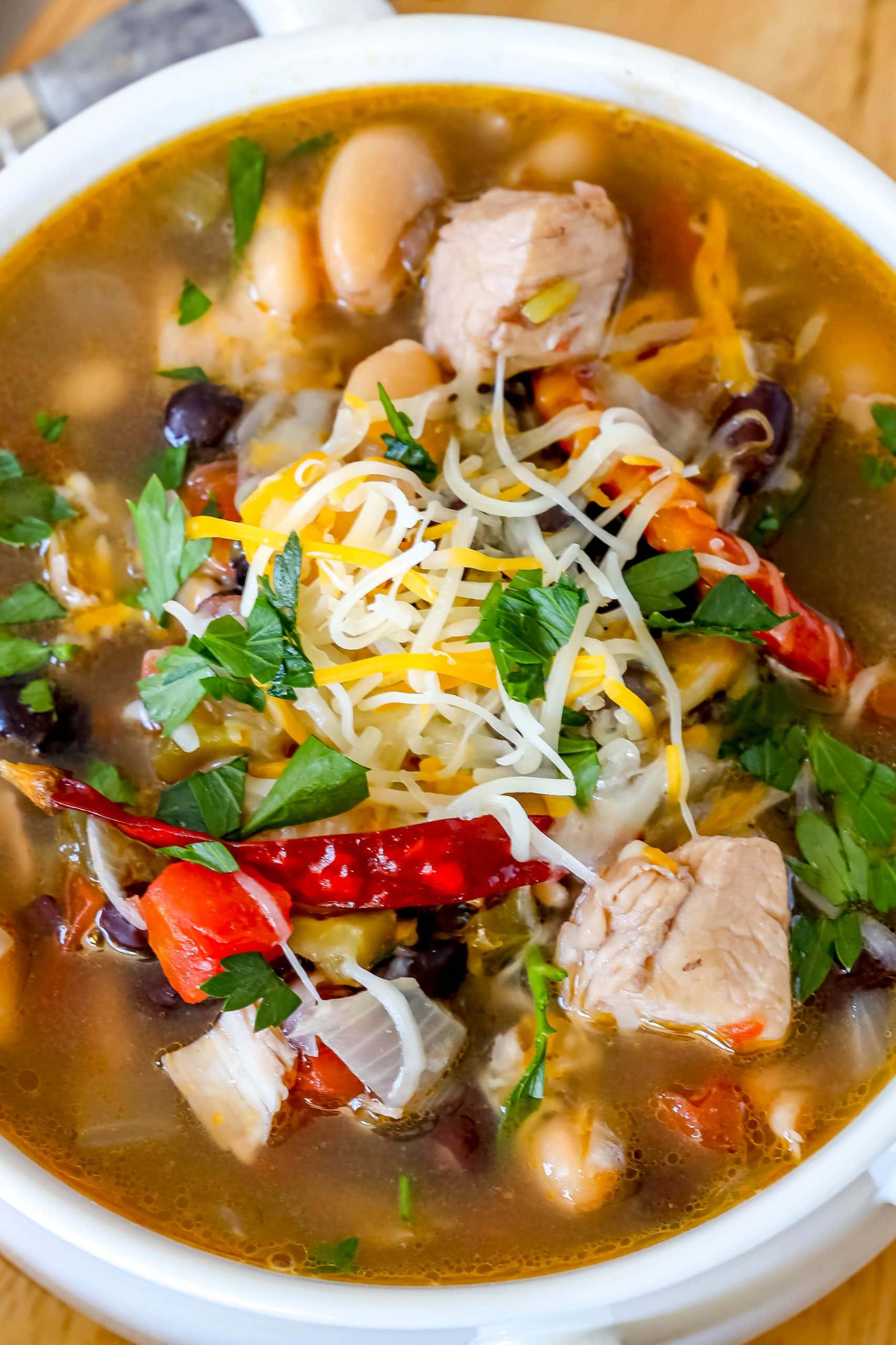 Green Chile Chicken Soup Recipe Sweet Cs Designs