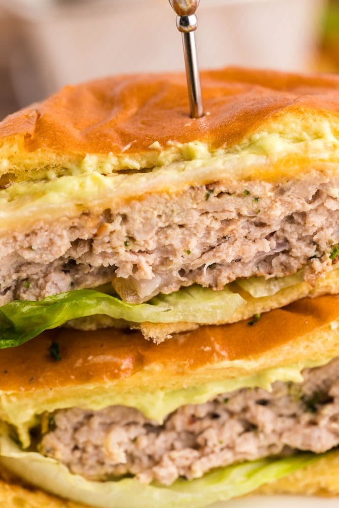 picture of ranch turkey burger 