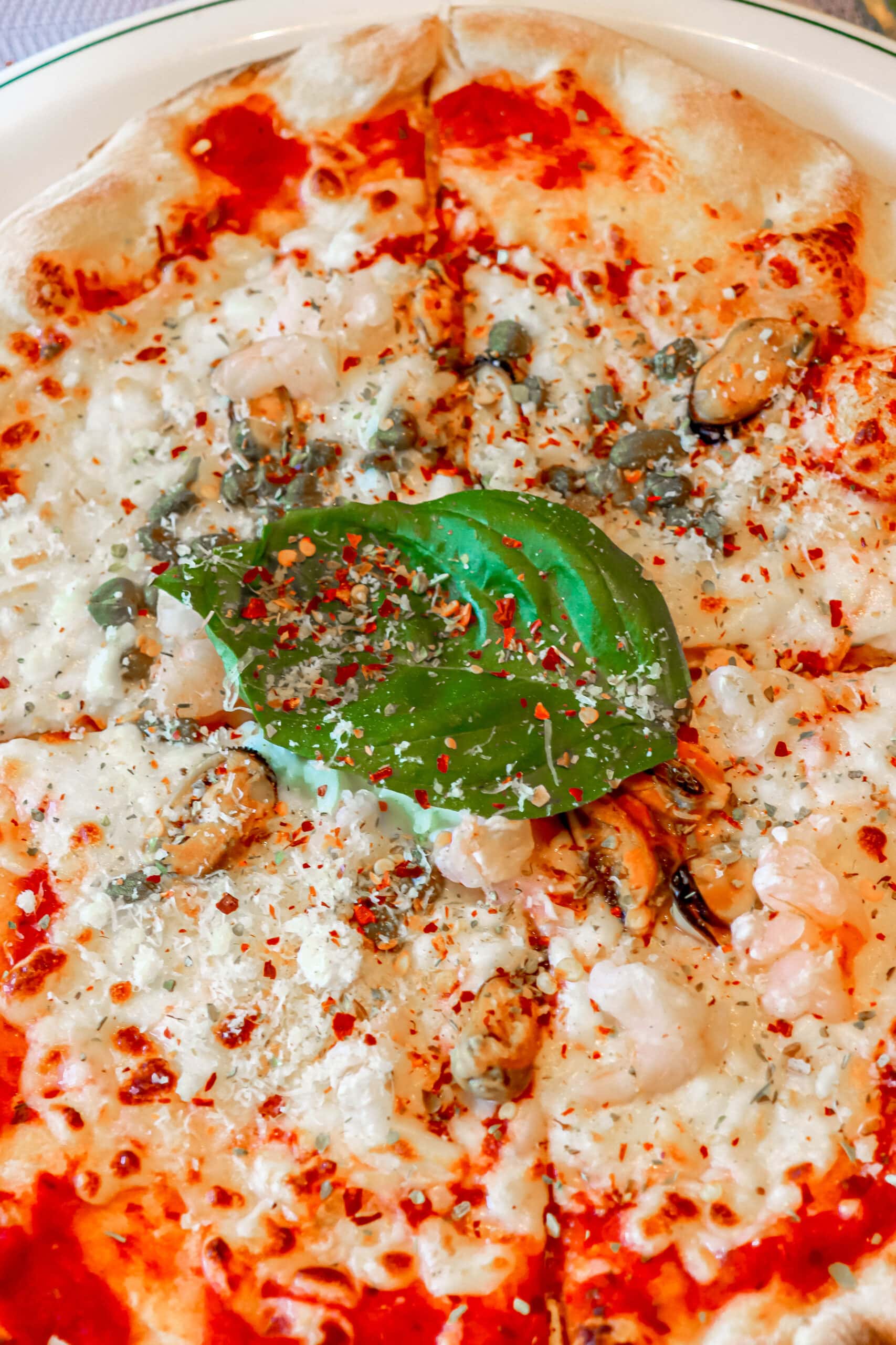 Your Ultimate Dining Guide for the Majestic Princess 30 Another mouth-watering shot of Alfredo's pizza, highlighting its deliciousness and authentic appeal.