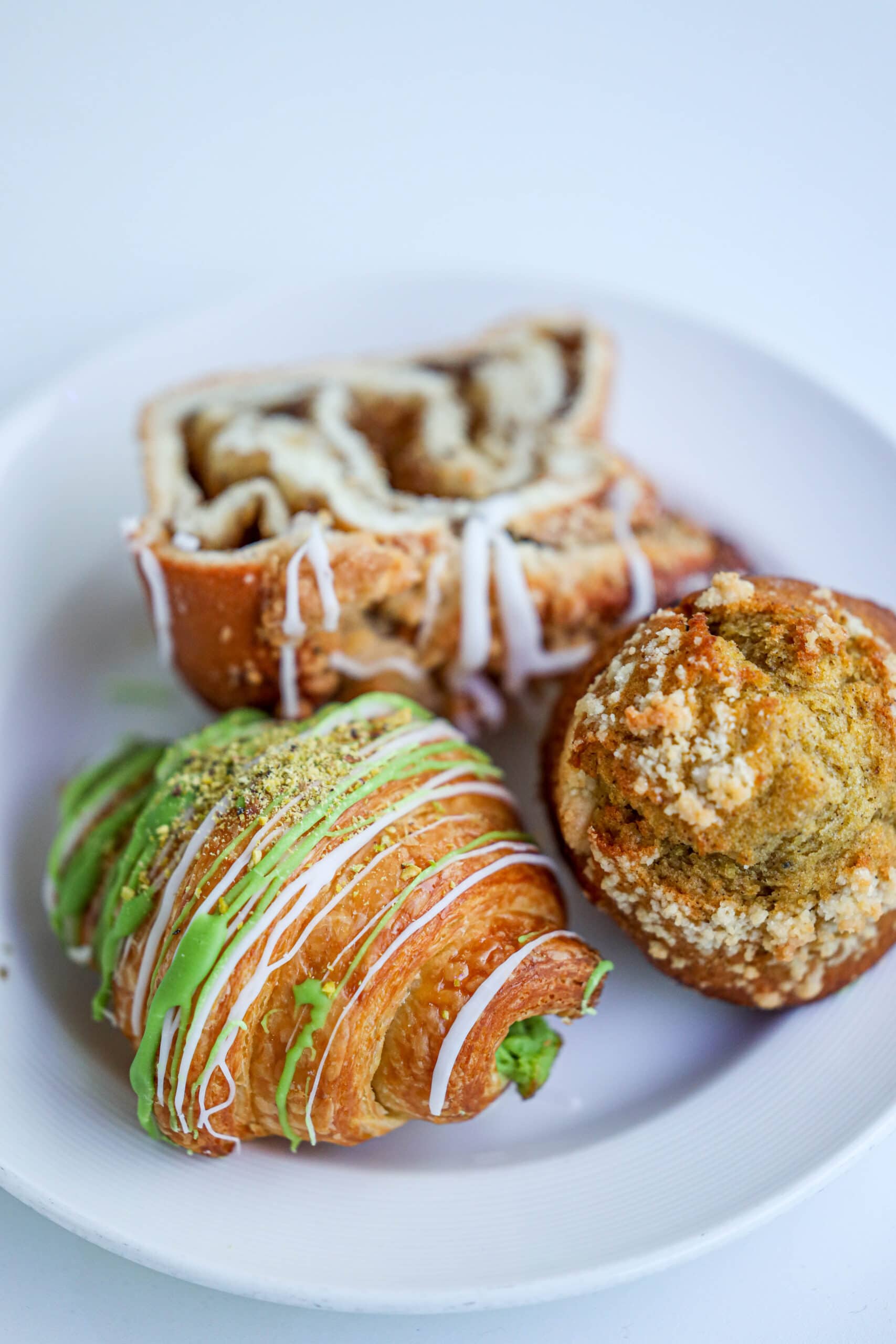 Your Ultimate Dining Guide for the Majestic Princess 35 A tempting selection of pastries artfully arranged on a plate at the International Cafe.