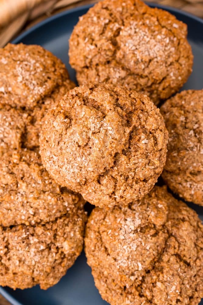 picture of a pile of bran muffins 