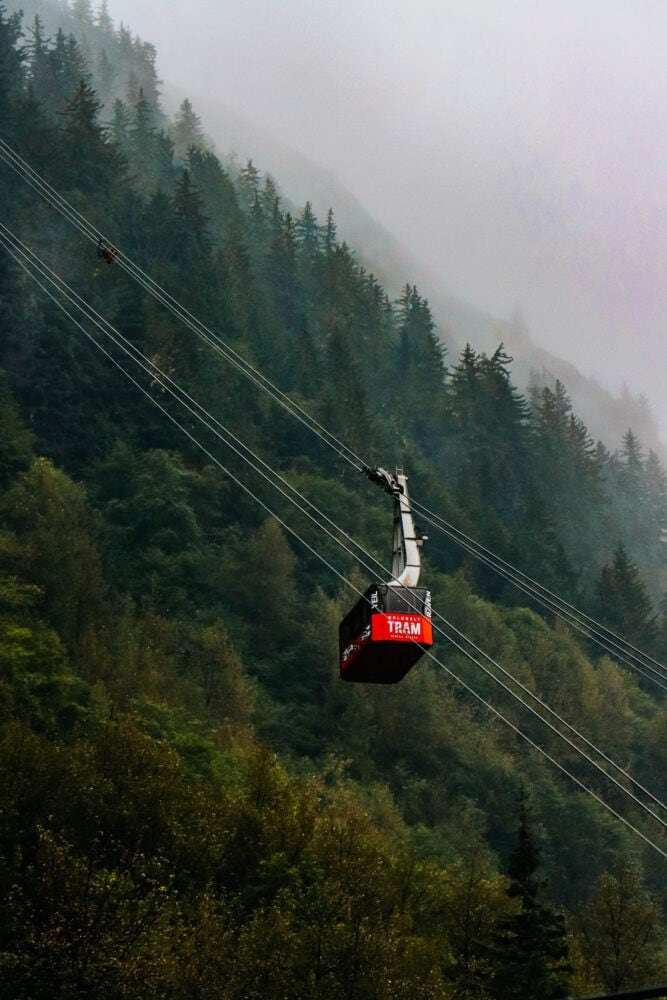 picture of the Juneau tramway