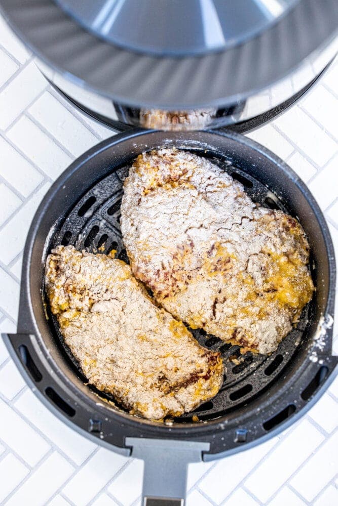 Air Fryer Chicken Fried Steak Recipe Sweet Cs Designs