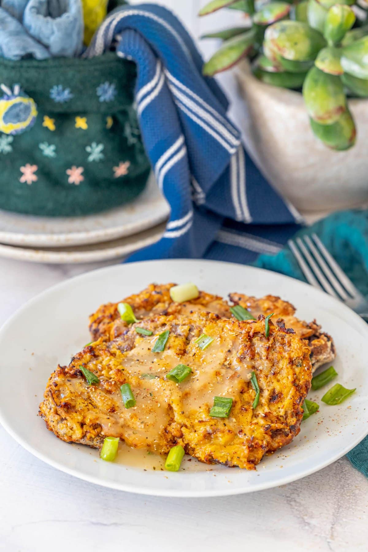 Air Fryer Chicken Fried Steak Recipe Sweet Cs Designs