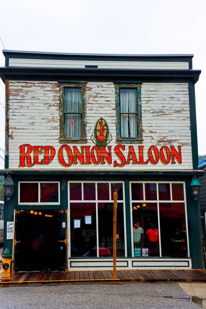 picture of red onion saloon skagway alaska