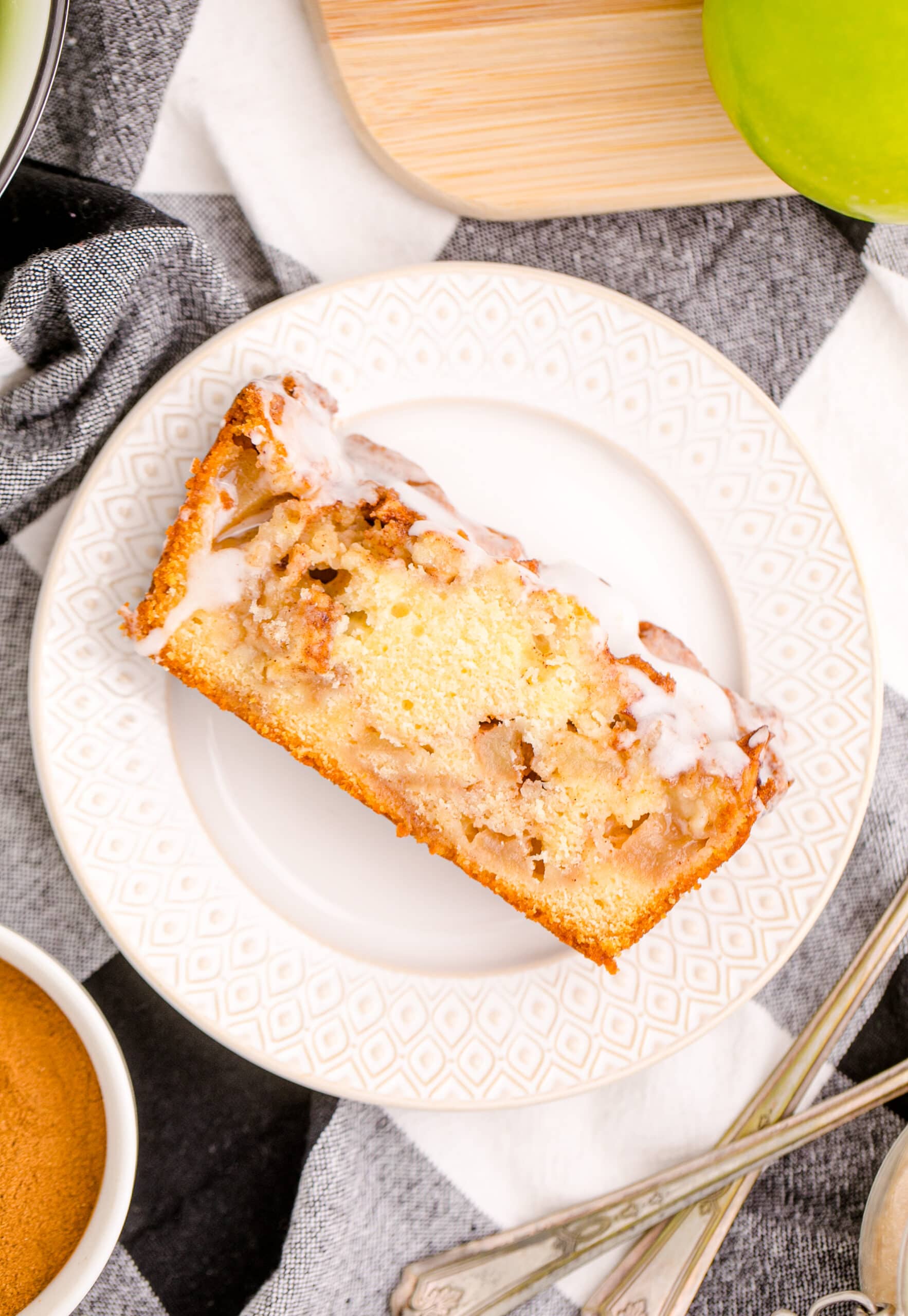 Easy Apple Fritter Bread Recipe Sweet Cs Designs