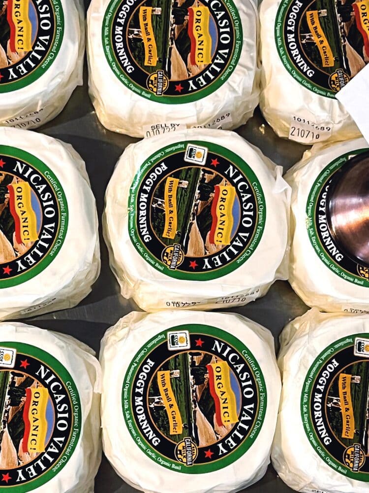 picture of cheese wheels