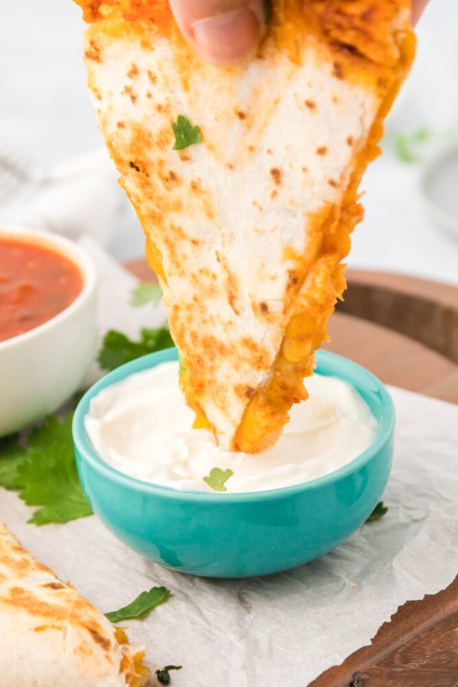 Instant Pot Chicken Quesadillas