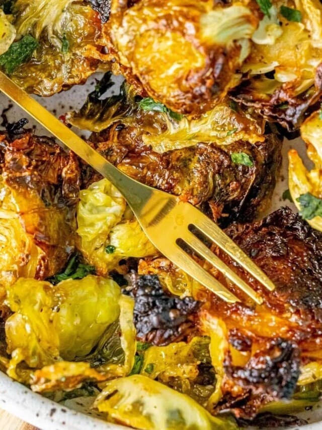 Baked Ranch Brussels Sprouts