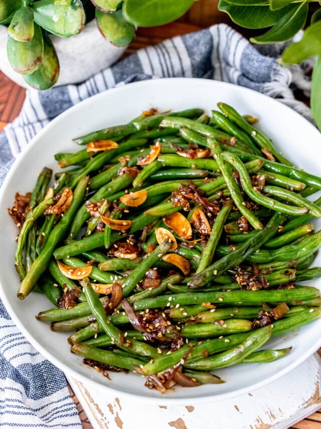 Chinese Takeout-Style Green Beans
