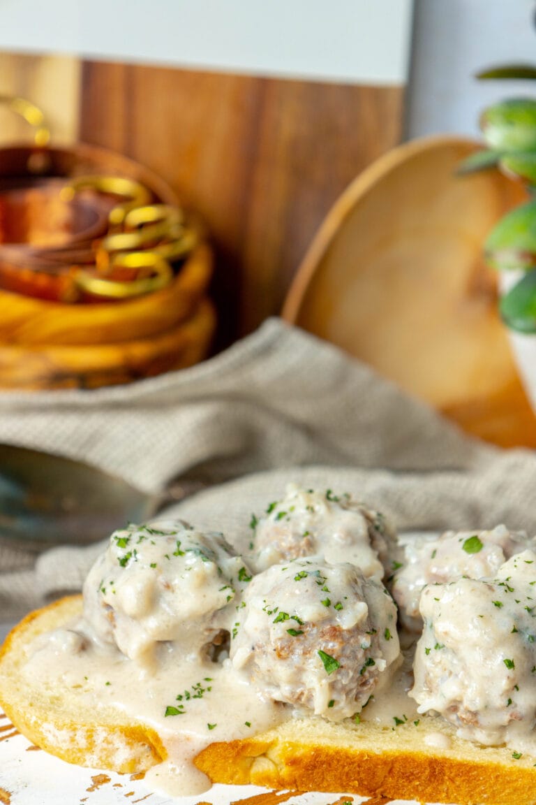 Creamy Instant Pot Porcupine Meatballs Sweet Cs Designs