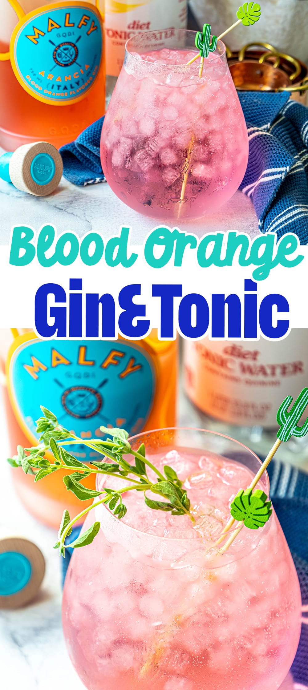 Blood Orange Gin and Tonic Sweet Cs Designs