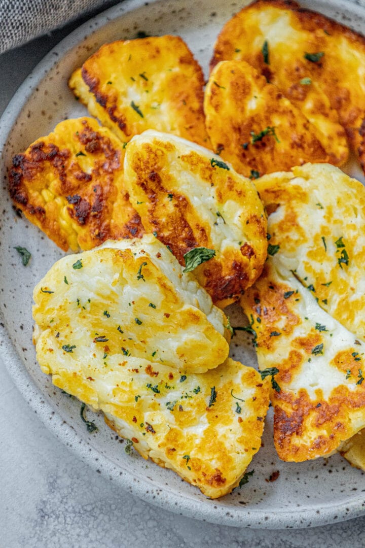 Fried Halloumi Cheese Sweet C's Designs