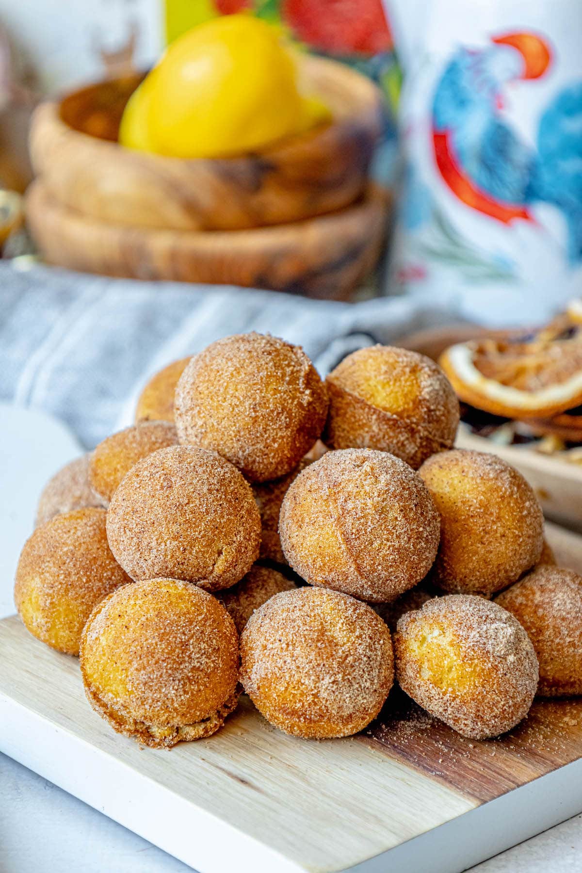 10 Minute Baked Cinnamon Sugar Doughnut Holes Sweet Cs Designs