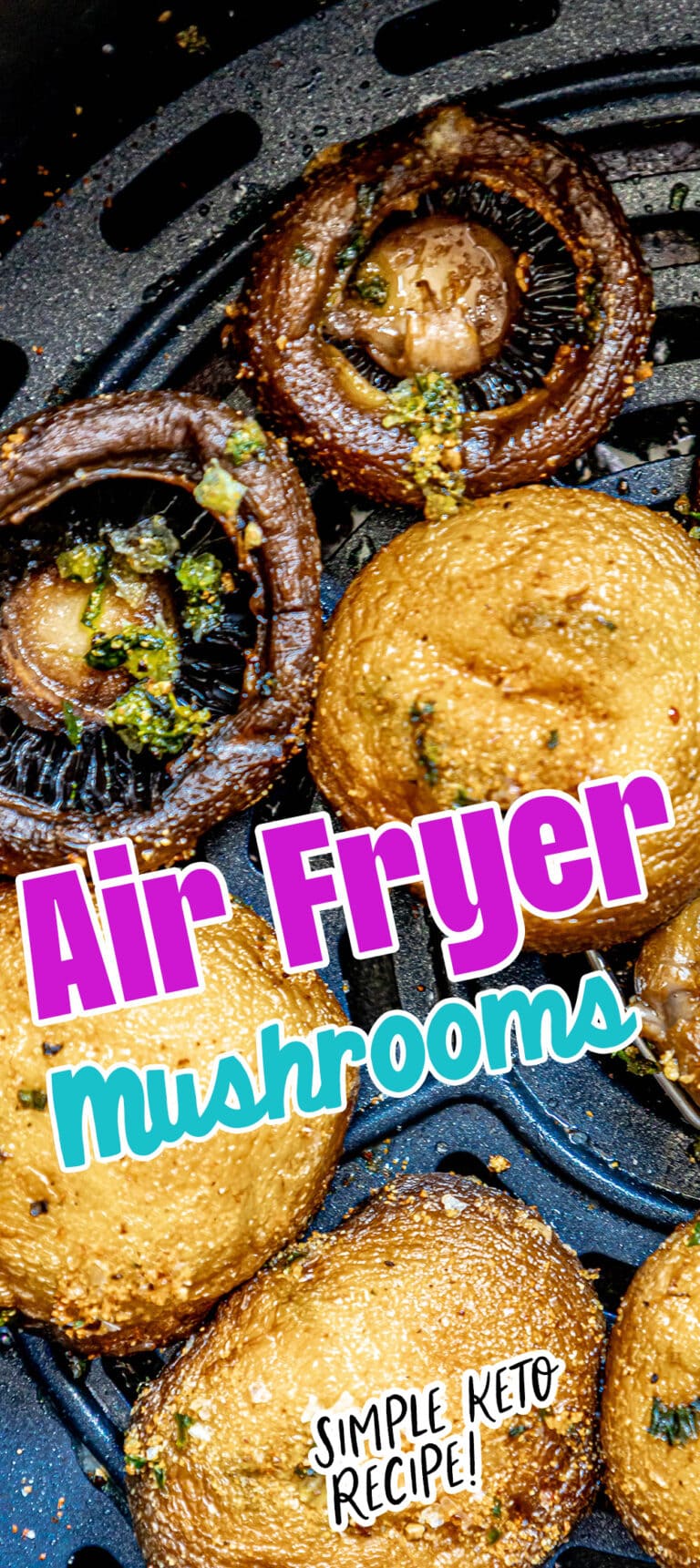 The Best Air Fried Mushrooms Recipe - Sweet Cs Designs