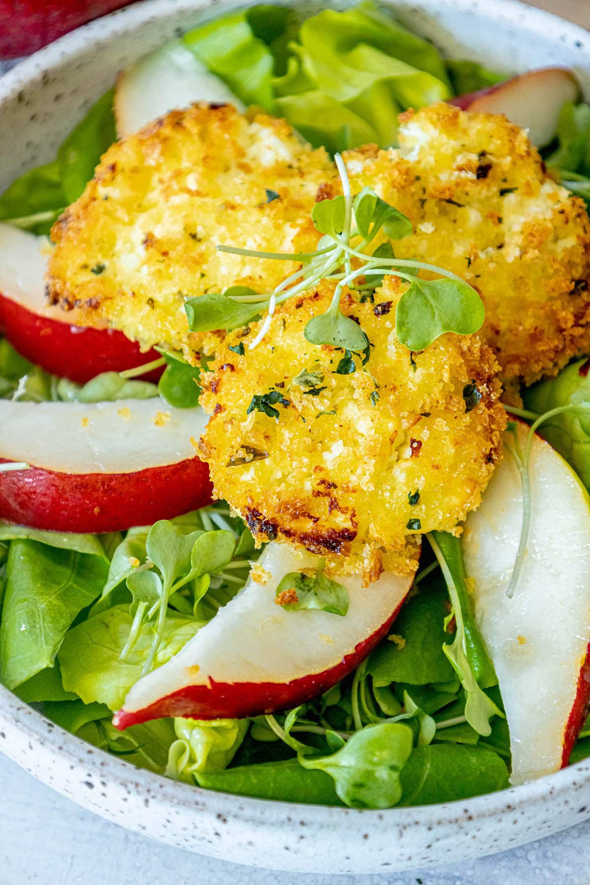 Pear and Goat Cheese Salad Sweet Cs Designs