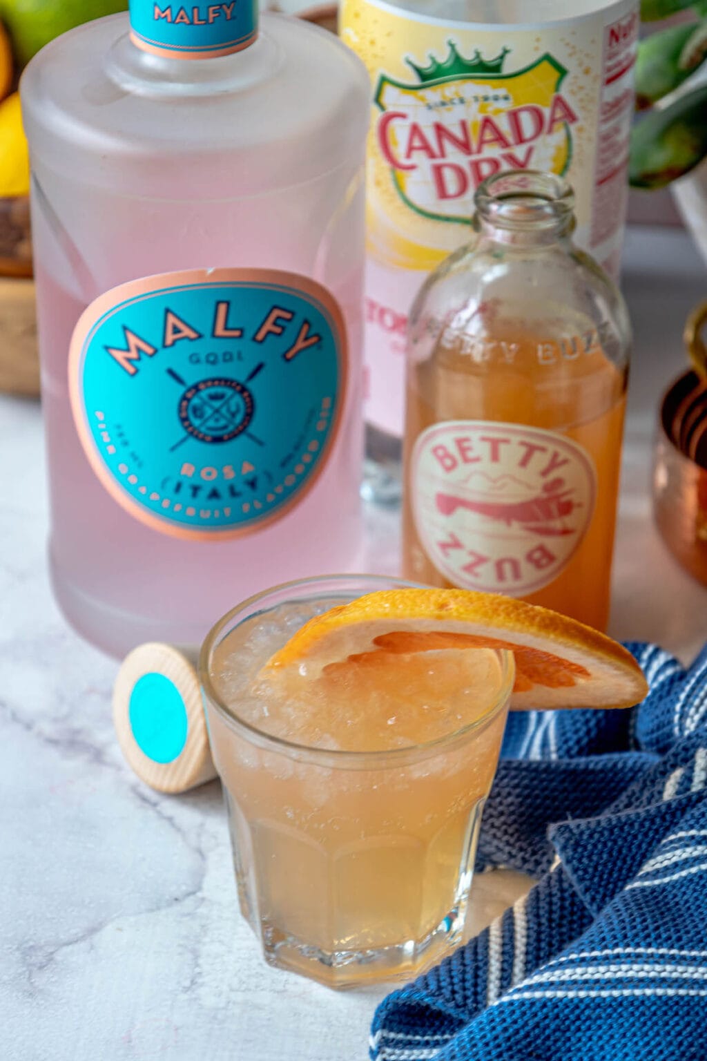 Grapefruit Gin Fizz - Sweet Cs Designs