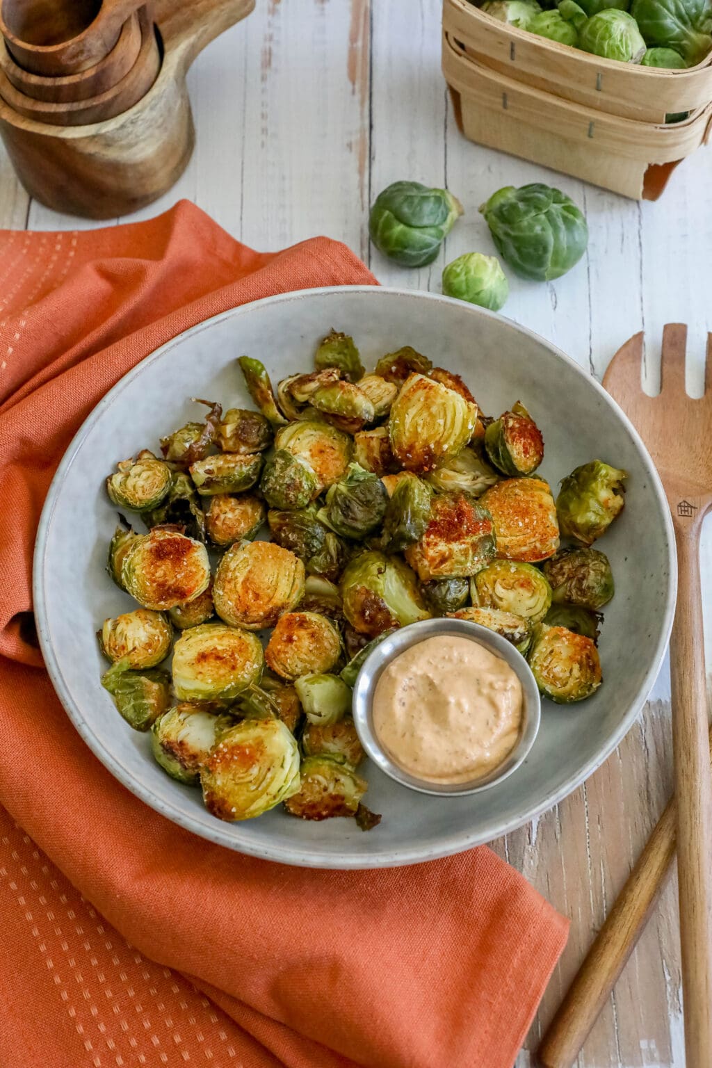 Garlic Roasted Brussels Sprouts Sweet Cs Designs