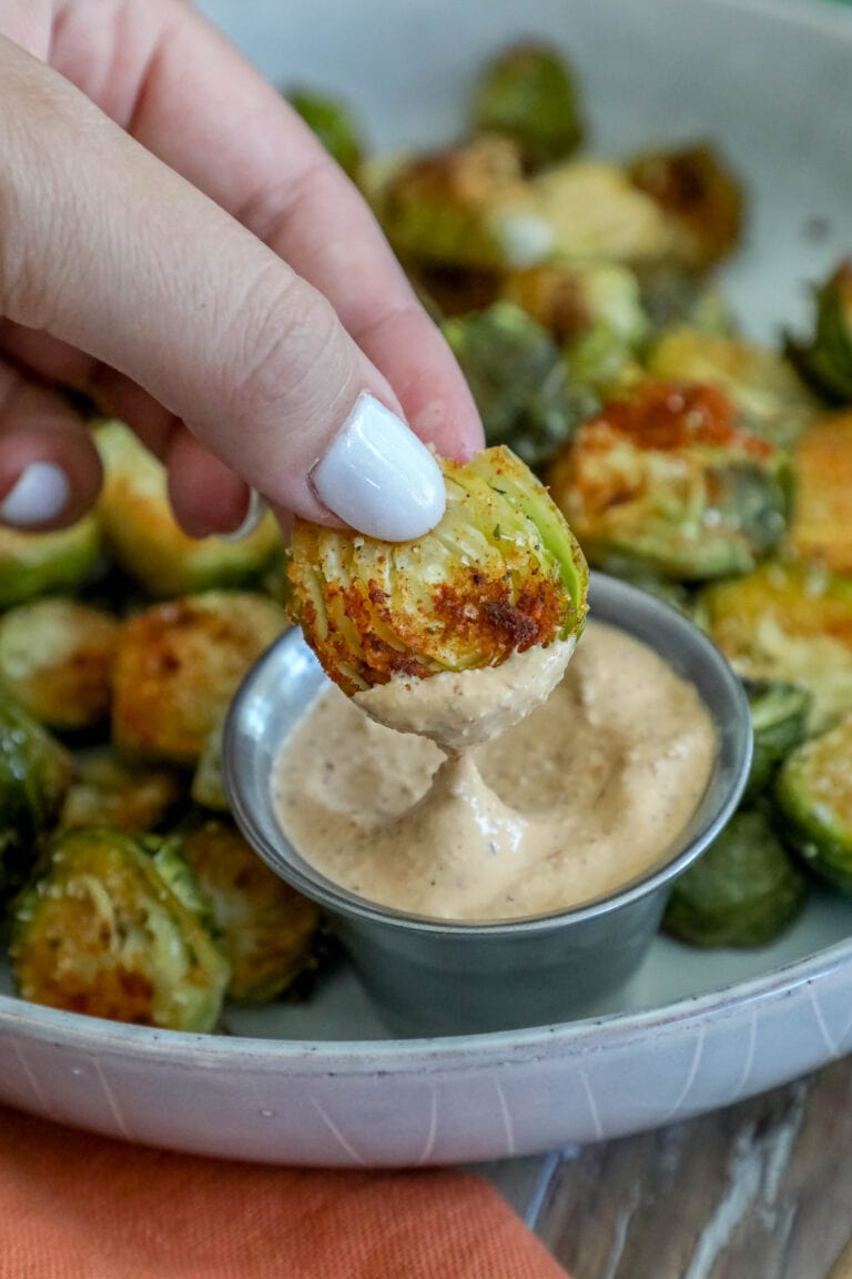 Garlic Roasted Brussels Sprouts Sweet Cs Designs