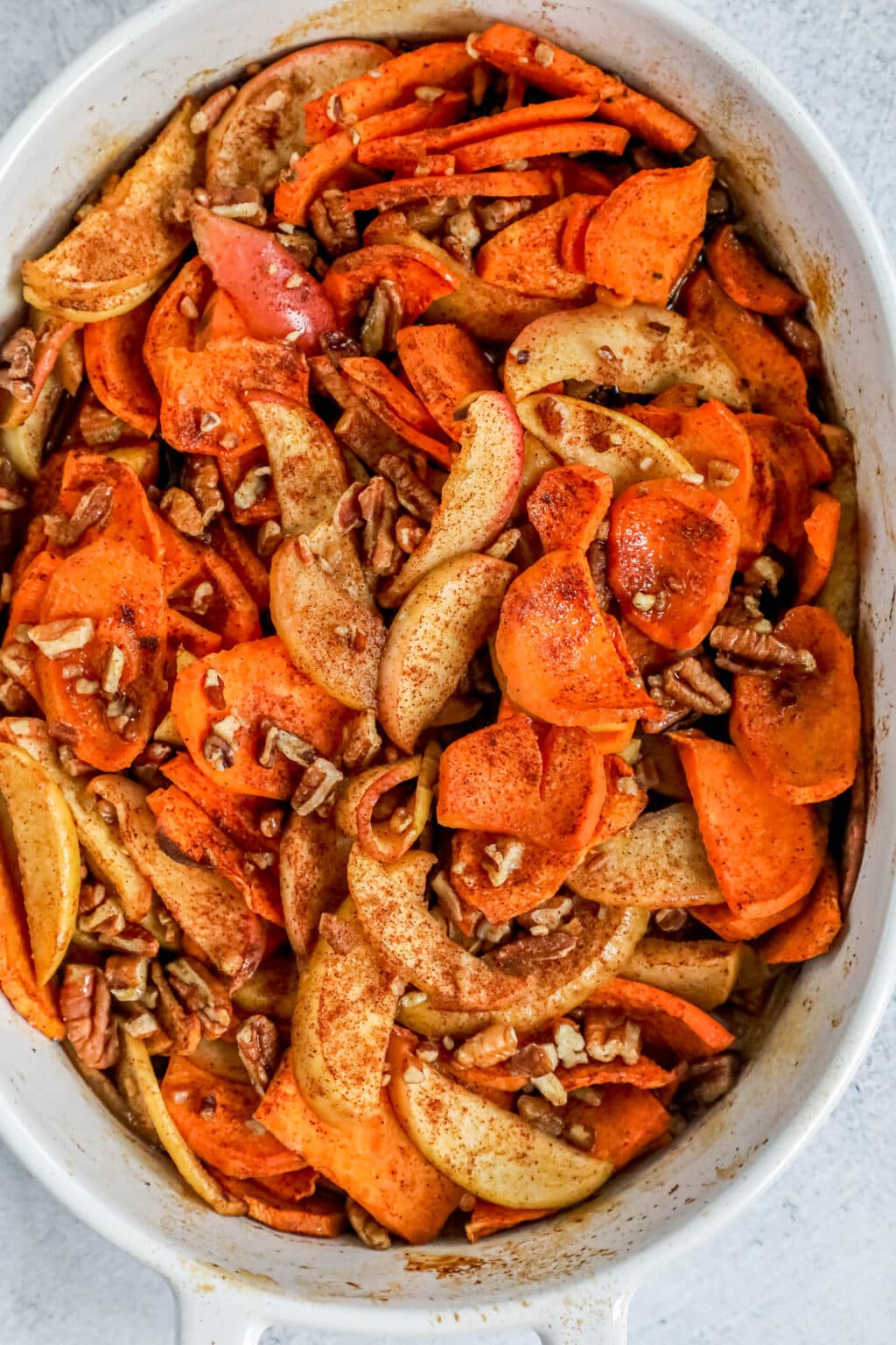 Cinnamon Sweet Potato and Apple Bake Sweet Cs Designs