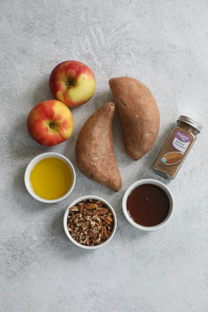 Cinnamon Sweet Potato and Apple Bake Sweet Cs Designs