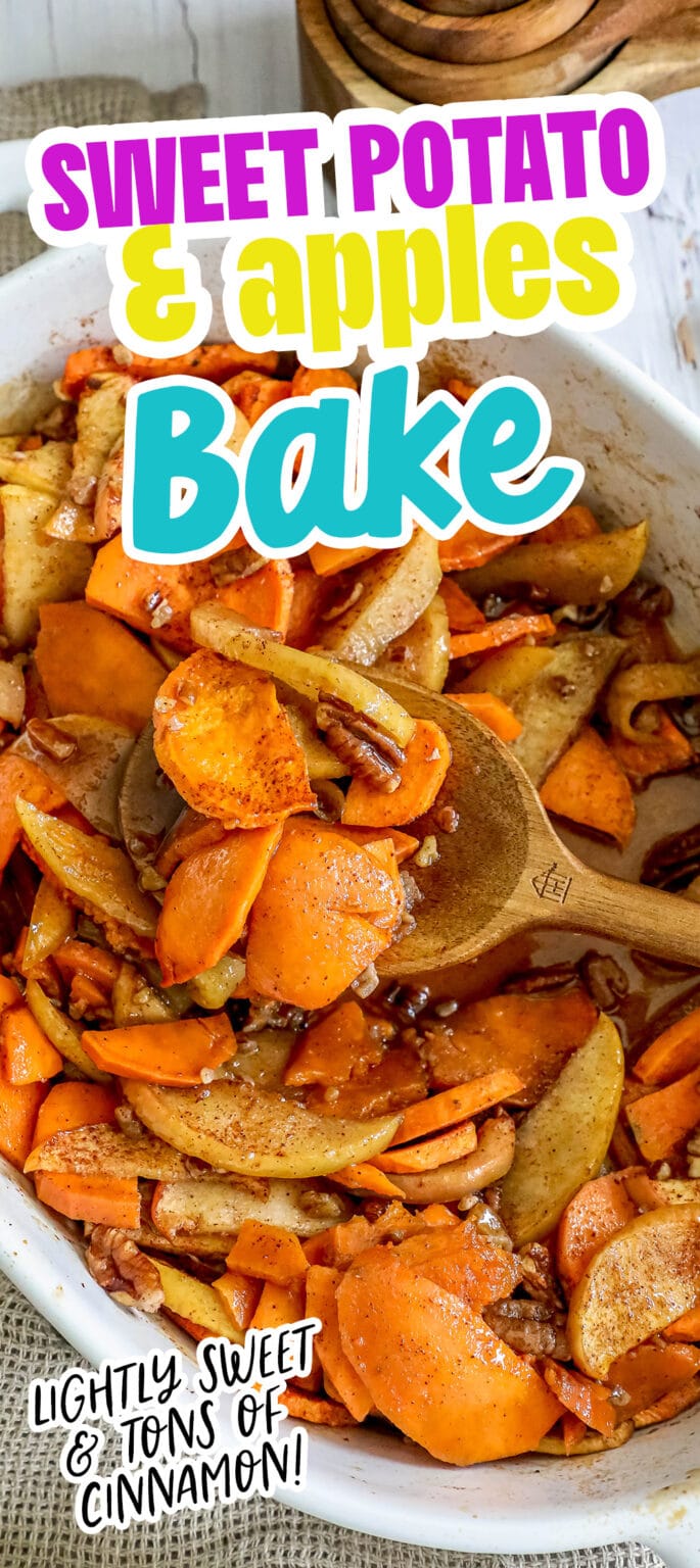 Cinnamon Sweet Potato and Apple Bake Sweet Cs Designs