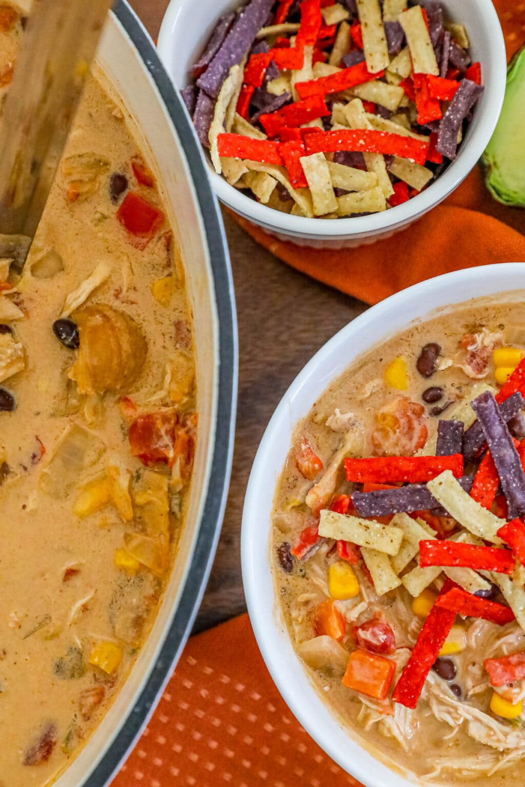 Creamy Chicken Taco Soup - Sweet Cs Designs