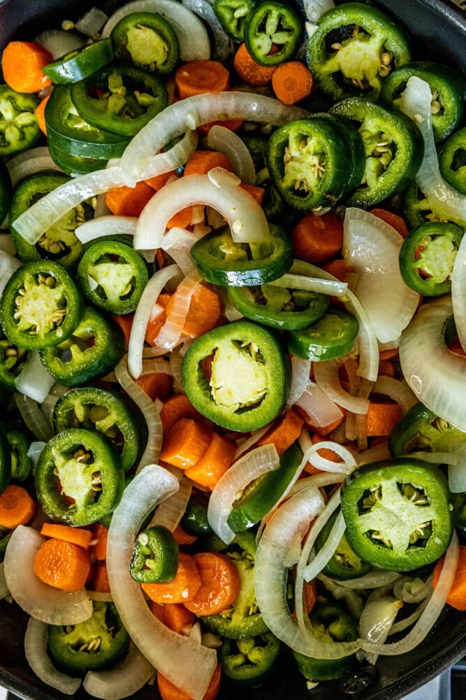 Pickled Carrot and Jalapeno Salsa Sweet Cs Designs