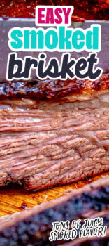 The Best Easy Smoked Brisket Recipe - Sweet Cs Designs