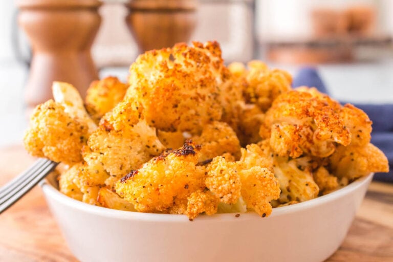 Air Fryer Roasted Cauliflower Sweet Cs Designs