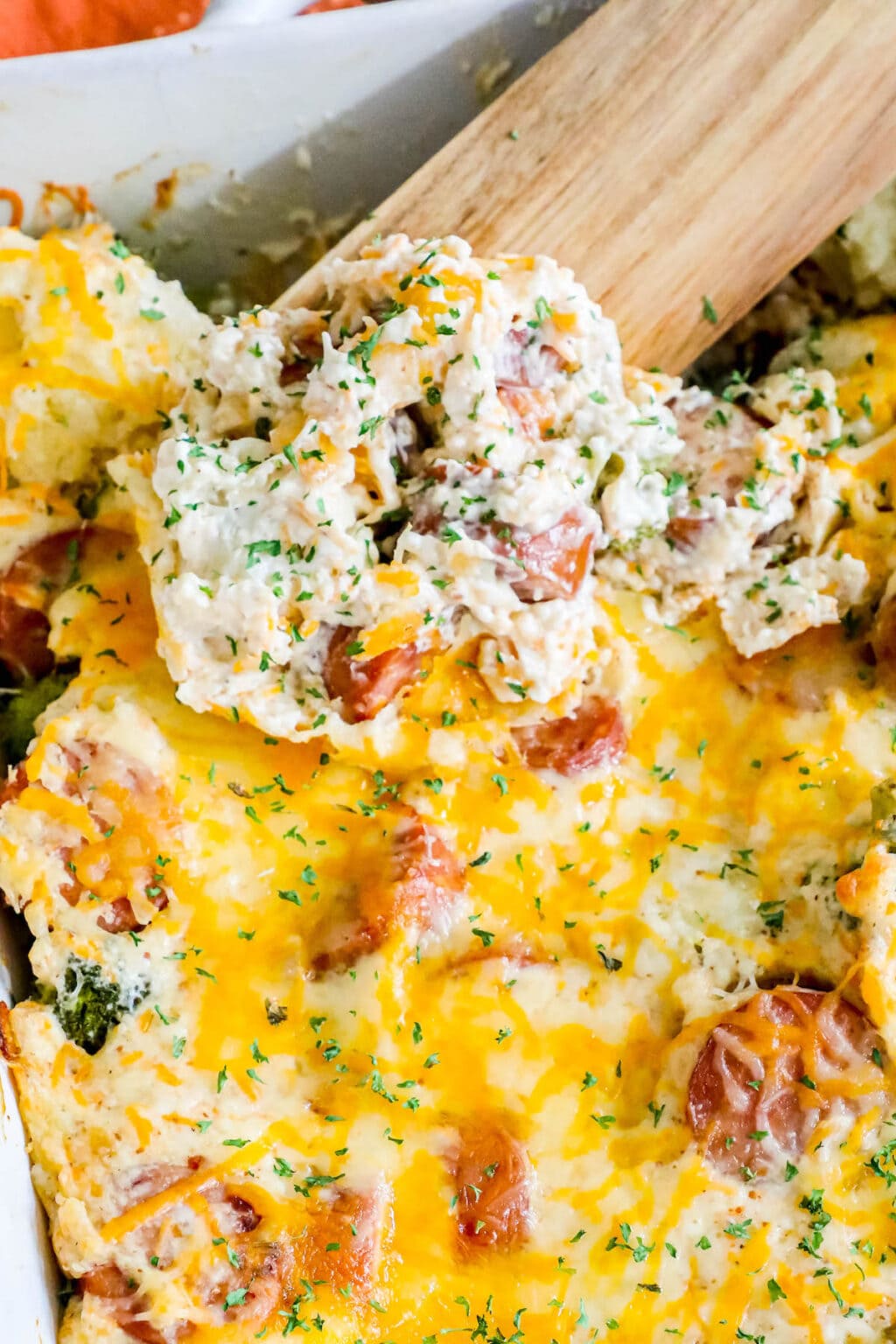 Broccoli Cauliflower Sausage Casserole Sweet Cs Designs