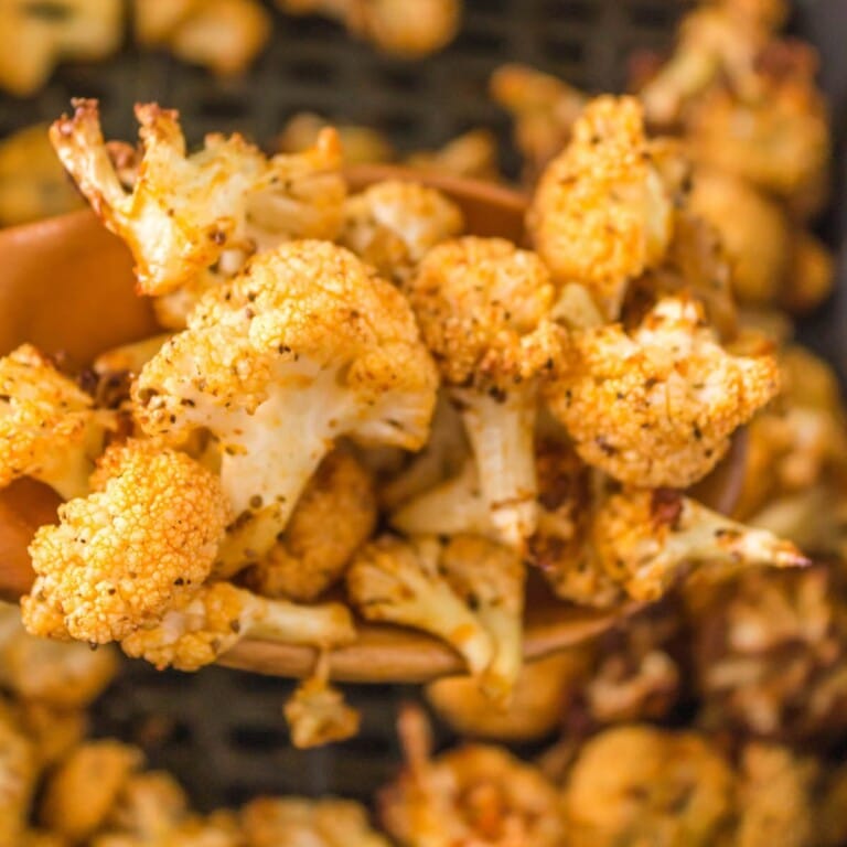 Air Fryer Roasted Cauliflower Sweet Cs Designs