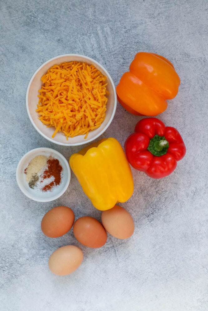 Baked Pepper Egg Cups Sweet Cs Designs