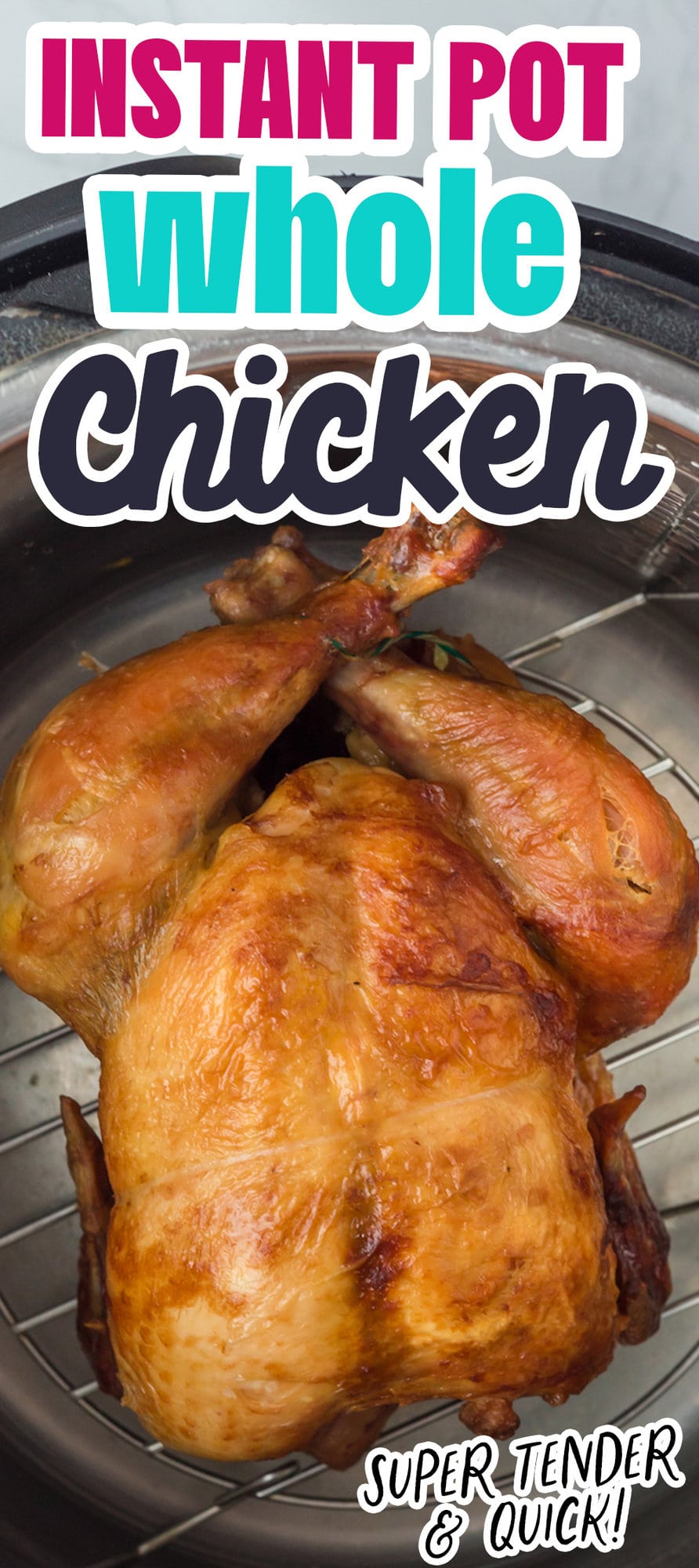 browned whole chicken in an instant pot