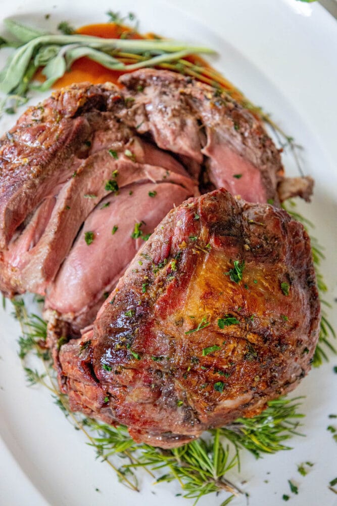 Perfect Easy Roasted Leg of Lamb Sweet Cs Designs