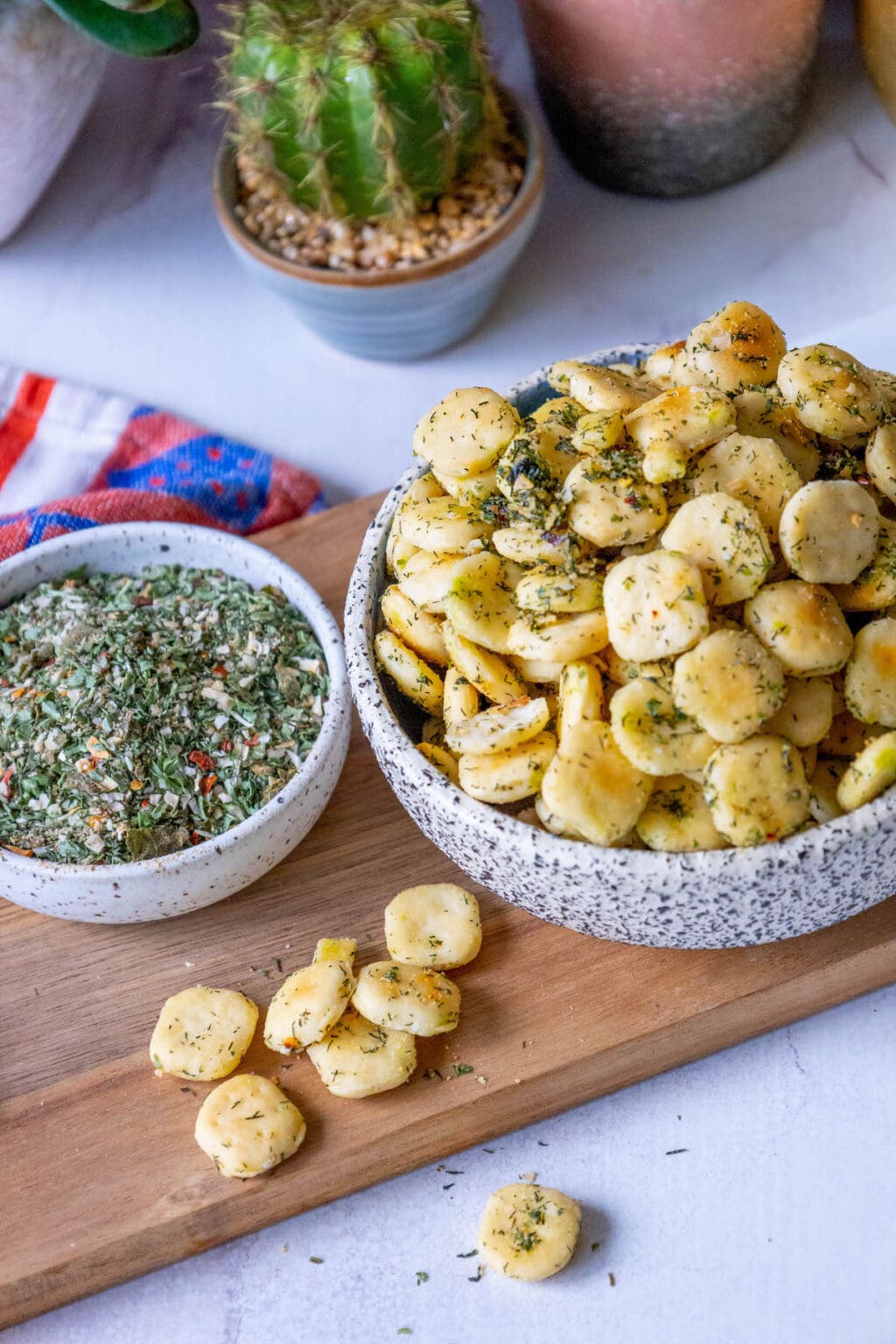 Spicy Ranch Oyster Crackers Sweet Cs Designs