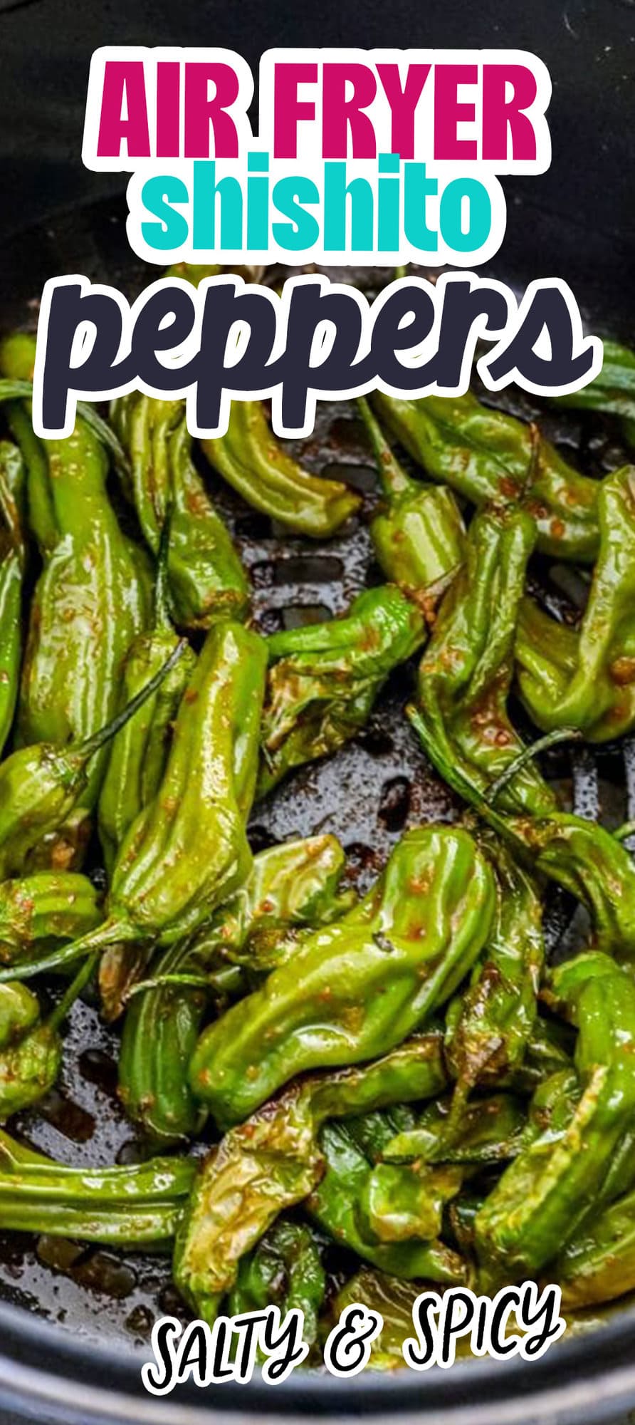 shishito peppers in a bowl on a table