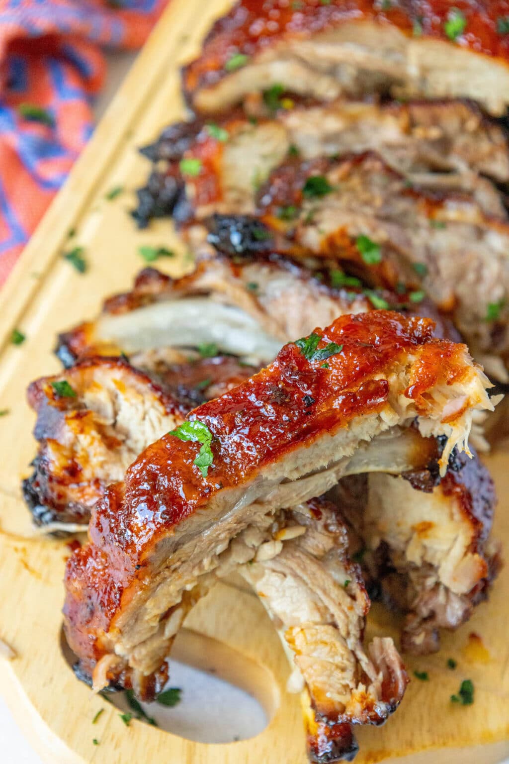 Sticky Asian Baked Ribs - Sweet Cs Designs