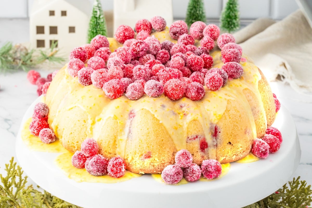 Cranberry Clementine Bundt Cake – Adore Foods