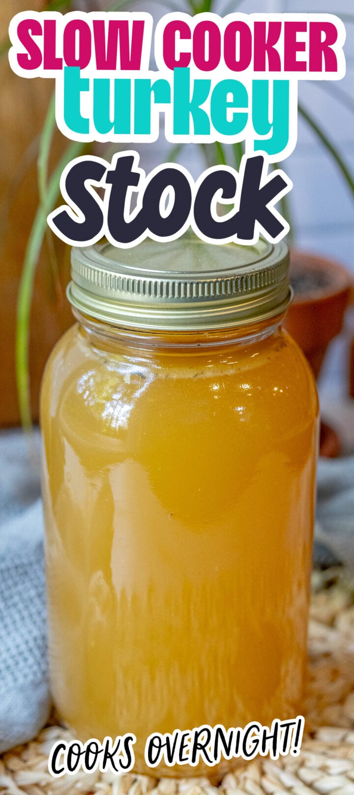 Slow Cooker Turkey Stock Sweet Cs Designs