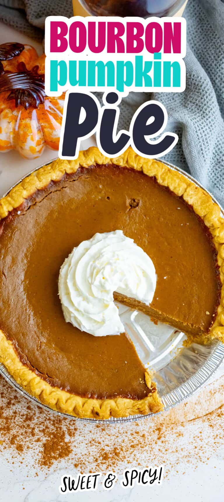 Spicy Bourbon Pumpkin Pie Sweet Cs Designs