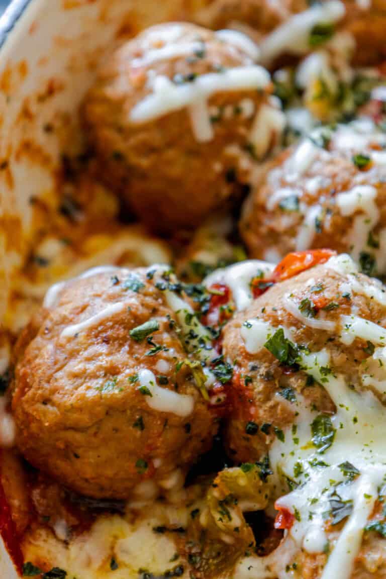 Cheesy Italian Meatball Skillet Sweet Cs Designs