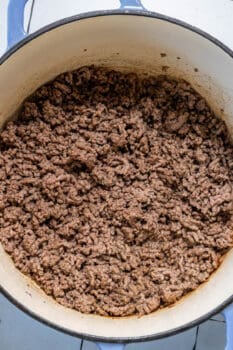Keywords: Ground beef, pan, tile floor