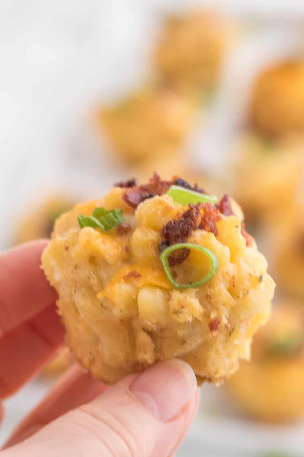 Mac and Cheese Bites Sweet Cs Designs